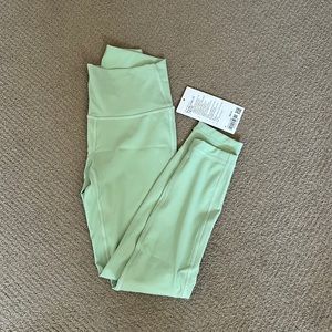 NWT Lululemon wunder under high rise tight 25”